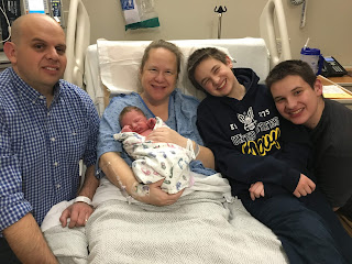 Our family at Benjamin's birth