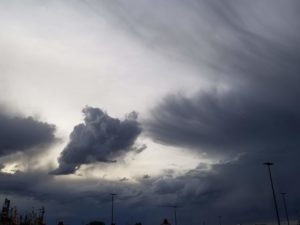 Storm clouds